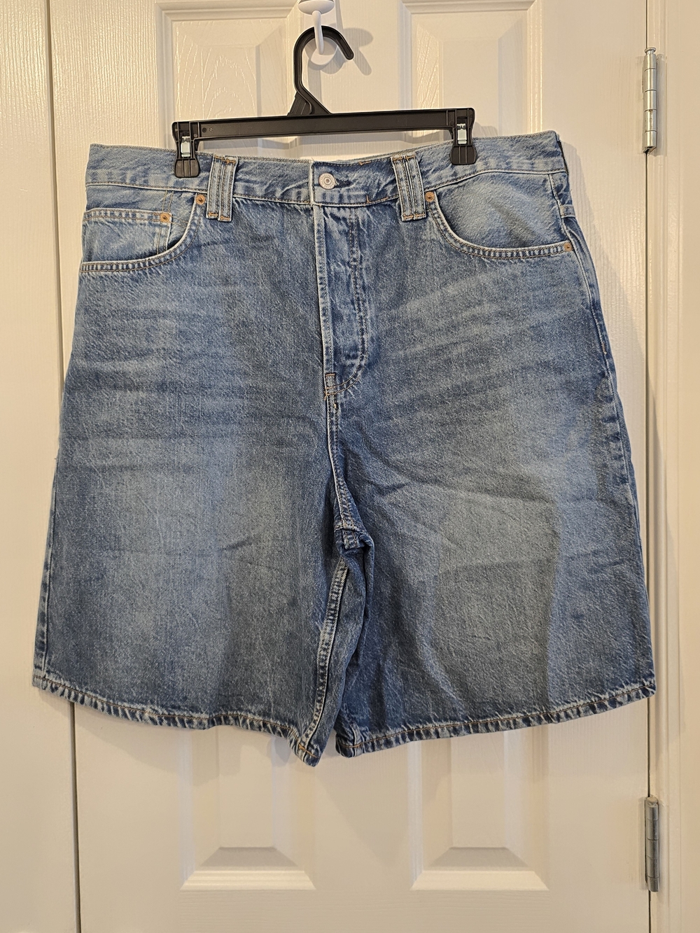NWOT We The Free Montana Denim Shorts in Light Blue - 32
